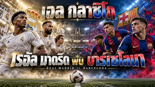 เอล กลาซิโก เรอัลมาดริด พบ บาร์เซโลนา